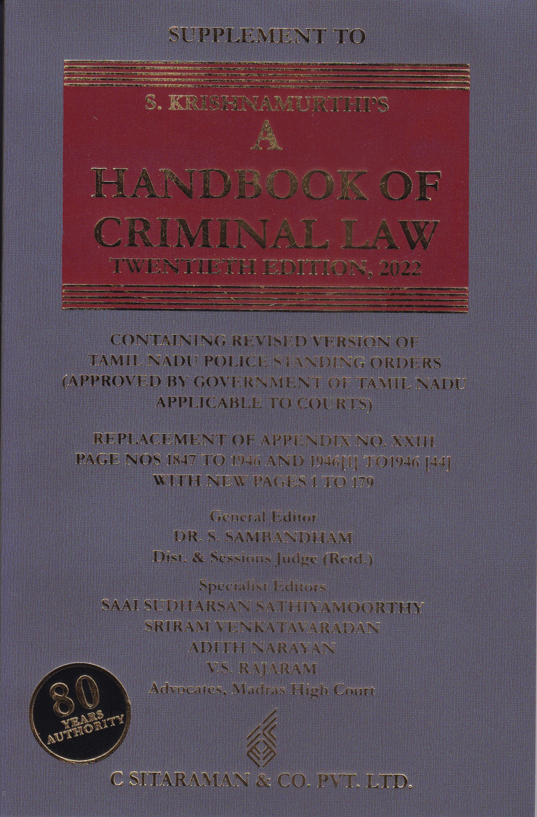 The Criminal Law Handbook